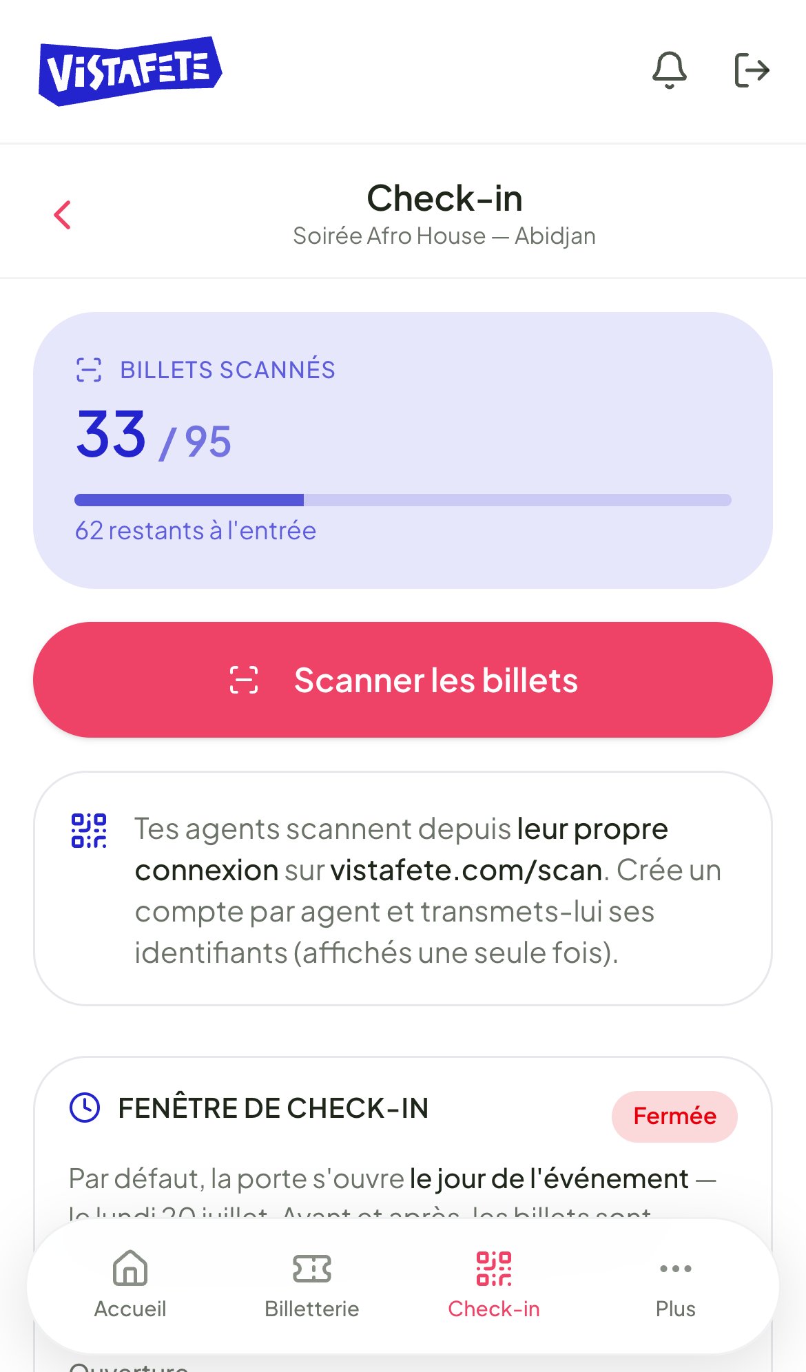 Les arrivées en direct