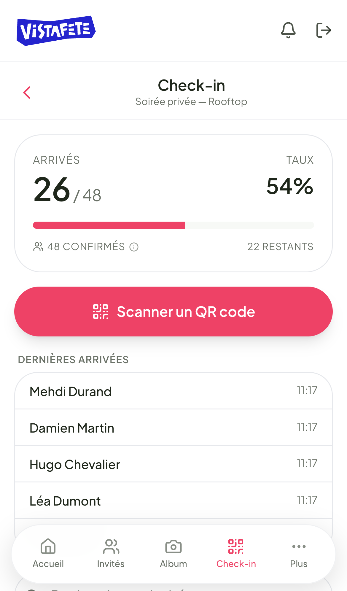 Le contrôle à la porte